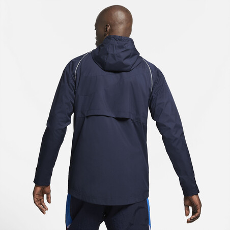 Veste imperméable FC Barcelone bleu 2021/22