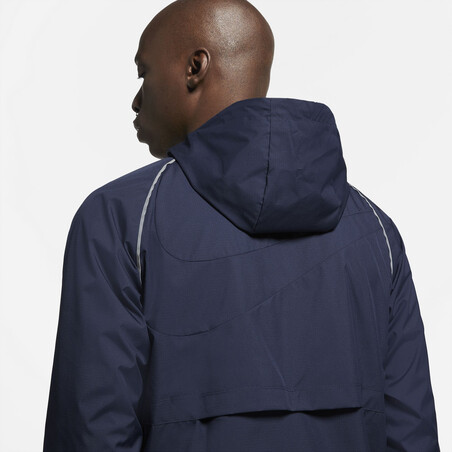 Veste imperméable FC Barcelone bleu 2021/22