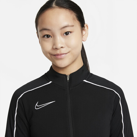 Veste survêtement junior Nike Academy noir blanc