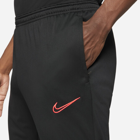 Pantalon survêtement Nike Academy noir rouge