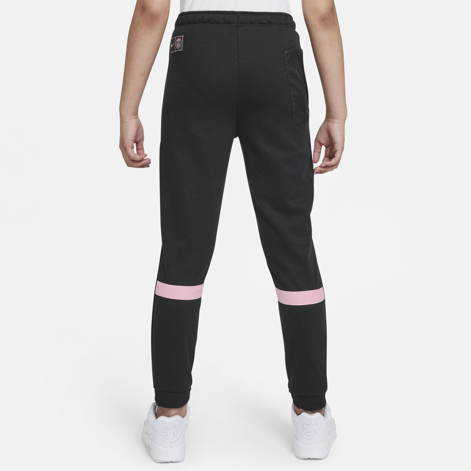 Pantalon survêtement PSG noir rose 2021/22 sur