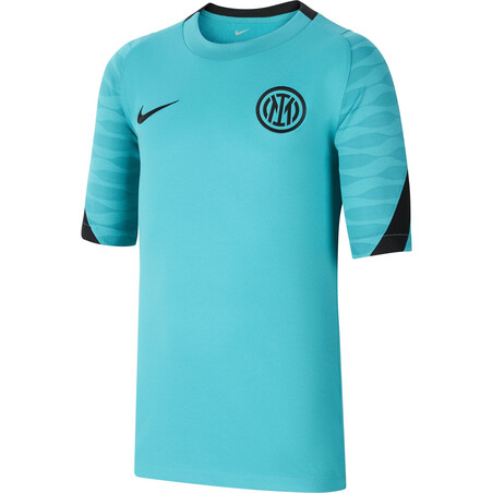 Maillot entraînement junior Inter Milan bleu noir 2021/22