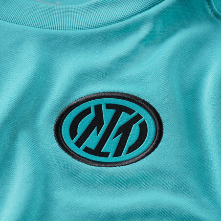 Maillot entraînement junior Inter Milan bleu noir 2021/22