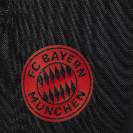 Pantalon entraînement junior Bayern Munich noir rouge 2021/22