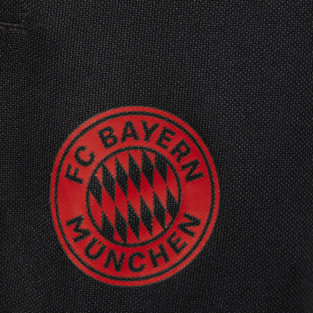 Pantalon entraînement junior Bayern Munich noir rouge 2021/22