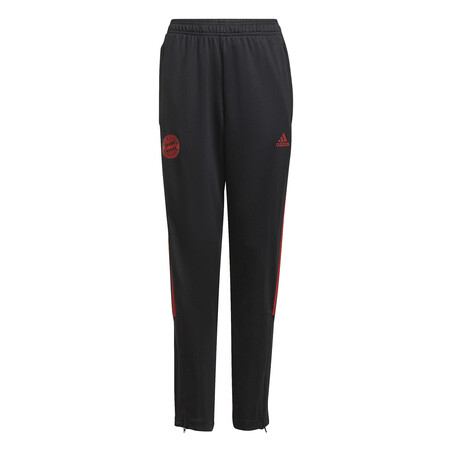 Pantalon entraînement junior Bayern Munich noir rouge 2021/22