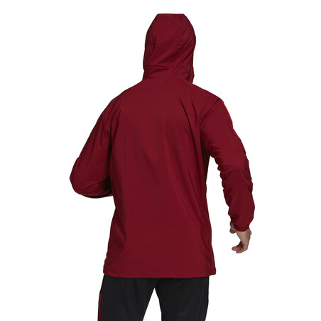 Veste survêtement à capuche Bayern Munich rouge 2021/22