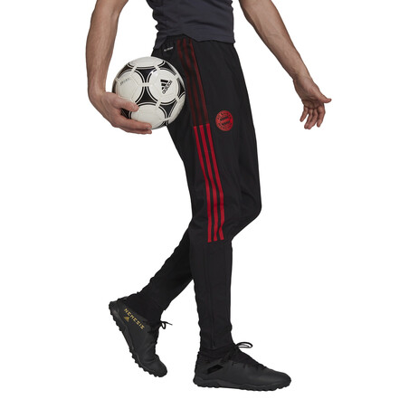 Pantalon entraînement Bayern Munich noir rouge 2021/22