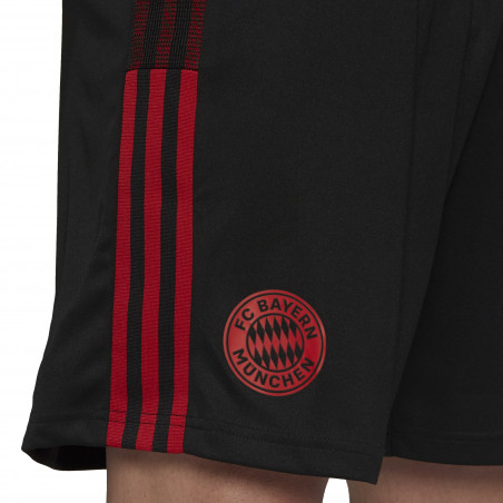Short entraînement Bayern Munich noir rouge 2021/22