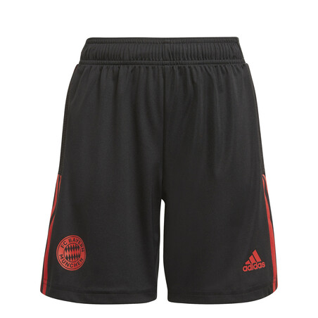 Short entraînement junior Bayern Munich noir rouge 2021/22