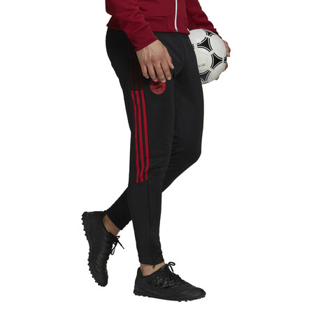 Pantalon entraînement Bayern Munich noir rouge 2021/22