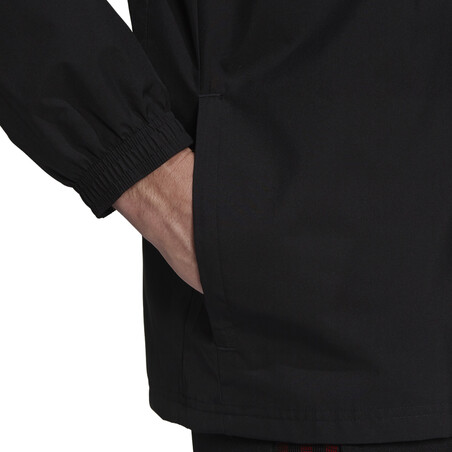 Veste imperméable Bayern Munich noir rouge 2021/22