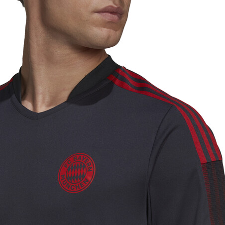 Maillot entraînement Bayern Munich noir rouge 2021/22