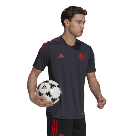 Maillot entraînement Bayern Munich noir rouge 2021/22