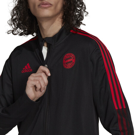 Ensemble survêtement Bayern Munich noir rouge 2021/22