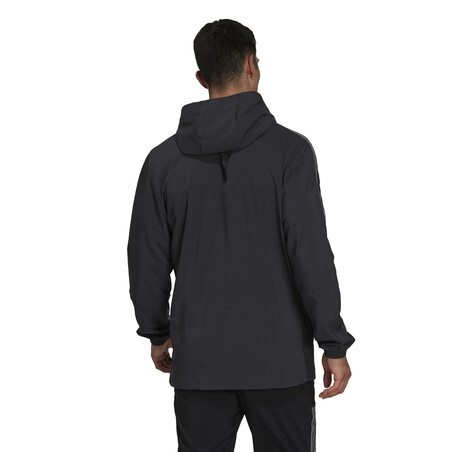 Veste entraînement à capuche Juventus noir 2021/22