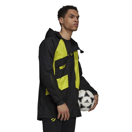 Manteau Juventus noir jaune 2021/22
