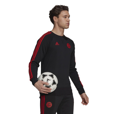 Sweat Bayern Munich noir rouge 2021/22