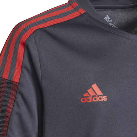 Maillot entraînement junior Bayern Munich noir rouge 2021/22