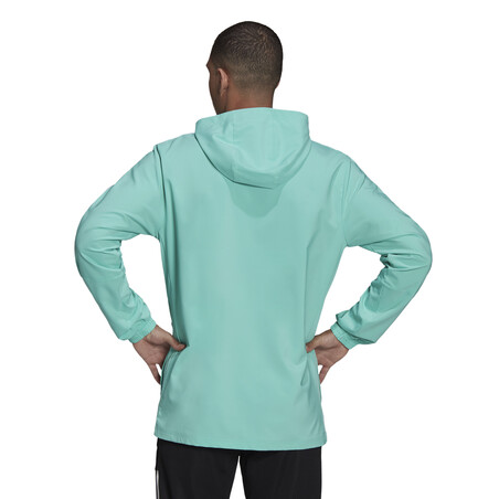 Veste entraînement à capuche Arsenal vert 2021/22