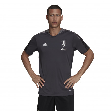 Maillot entraînement Juventus gris blanc 2021/22