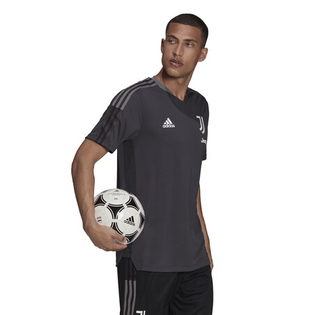 Maillot entraînement Juventus gris blanc 2021/22