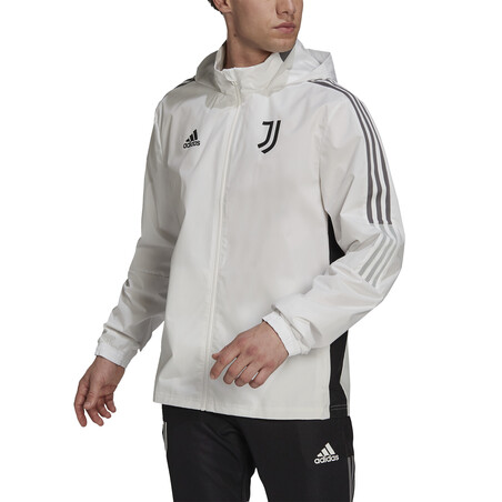 Veste imperméable Juventus blanc 2021/22