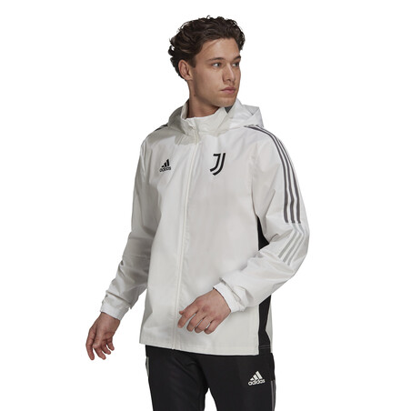 Veste imperméable Juventus blanc 2021/22