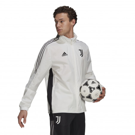 Veste imperméable Juventus blanc 2021/22