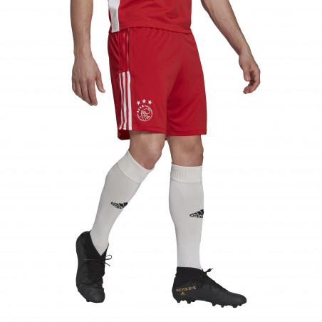 Short entraînement Ajax Amsterdam rouge blanc 2021/22