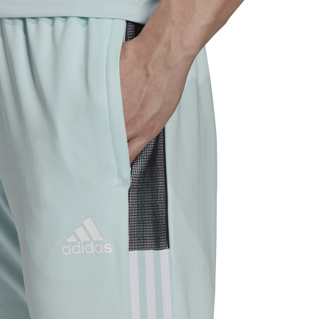 Pantalon survêtement adidas bleu pastel