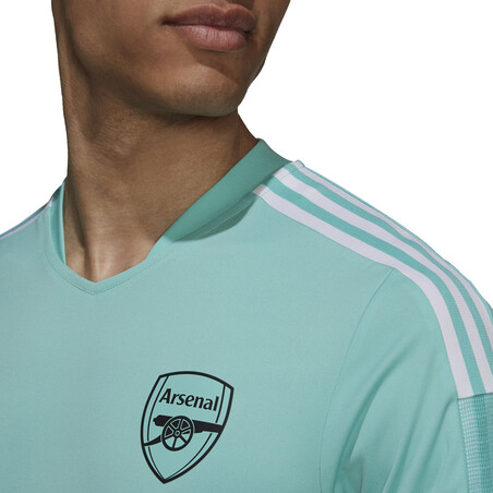 Maillot entraînement Arsenal vert 2021/22