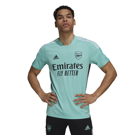 Maillot entraînement Arsenal vert 2021/22