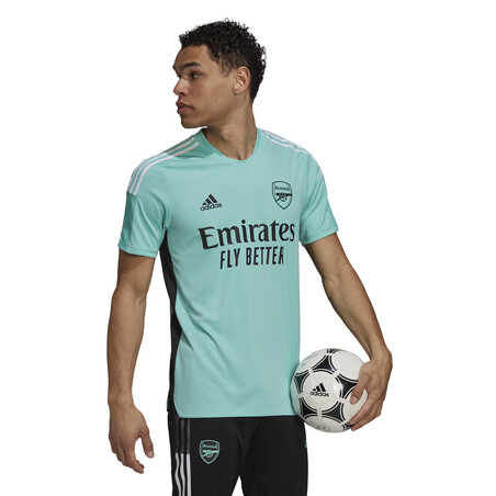 Maillot entraînement Arsenal vert 2021/22