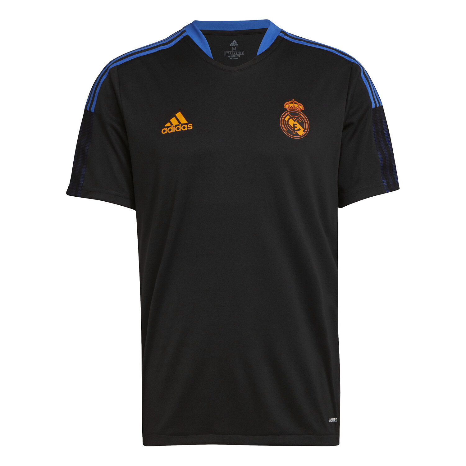 Maillot entraînement Real Madrid noir orange 2021/22 sur Foot.fr