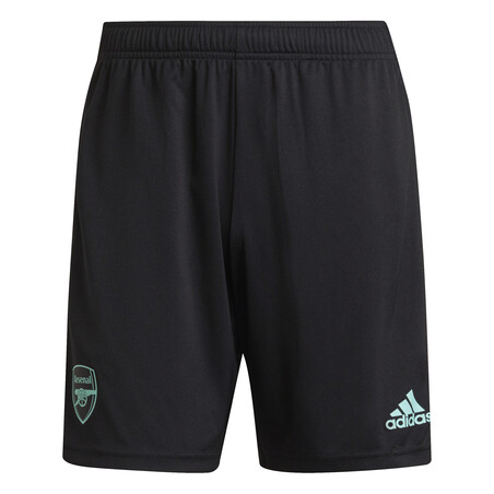 Short entraînement Arsenal noir vert 2021/22