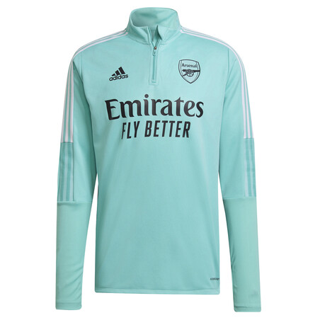 Sweat zippé Arsenal vert 2021/22