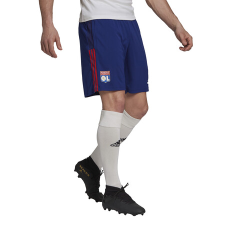Short entraînement Olympique Lyonnais bleu rouge 2021/22