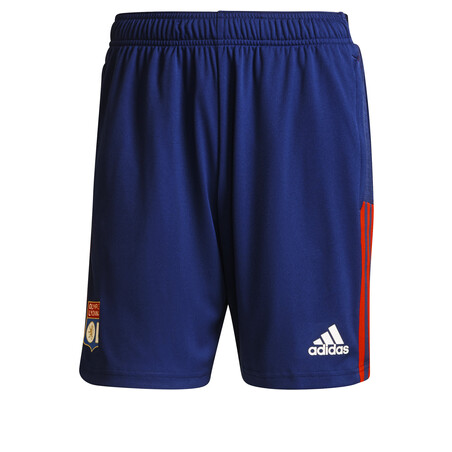 Short entraînement Olympique Lyonnais bleu rouge 2021/22