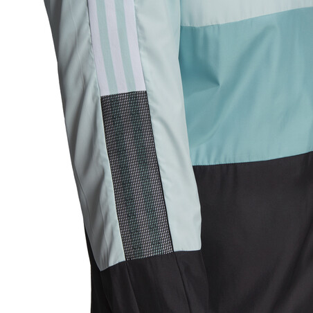 Coupe vent adidas Tiro bleu noir