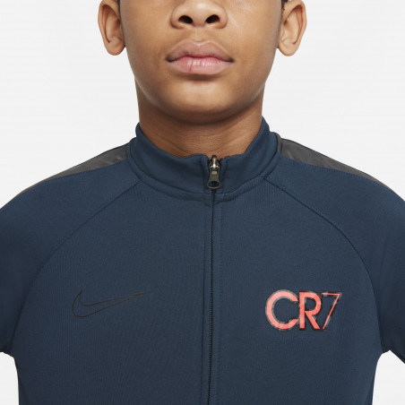 Ensemble survêtement junior Nike CR7 bleu rouge