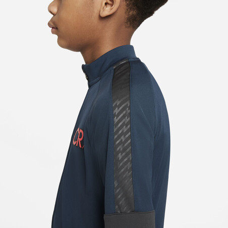 Ensemble survêtement junior Nike CR7 bleu rouge