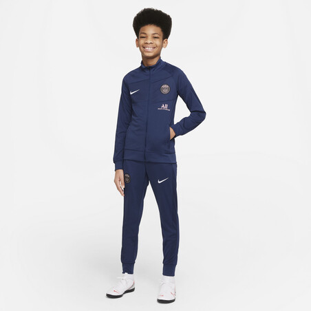 Ensemble survêtement junior PSG Academy bleu rose 2021/22