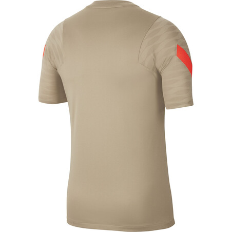 Maillot entraînement Liverpool Strike beige rouge 2021/22