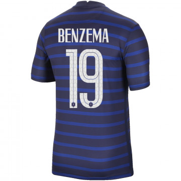 Maillot Benzema Equipe de France domicile 2020