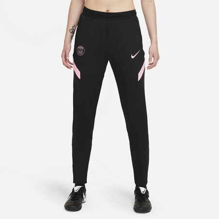 Pantalon survêtement Femme PSG Strike noir rose 2021/22