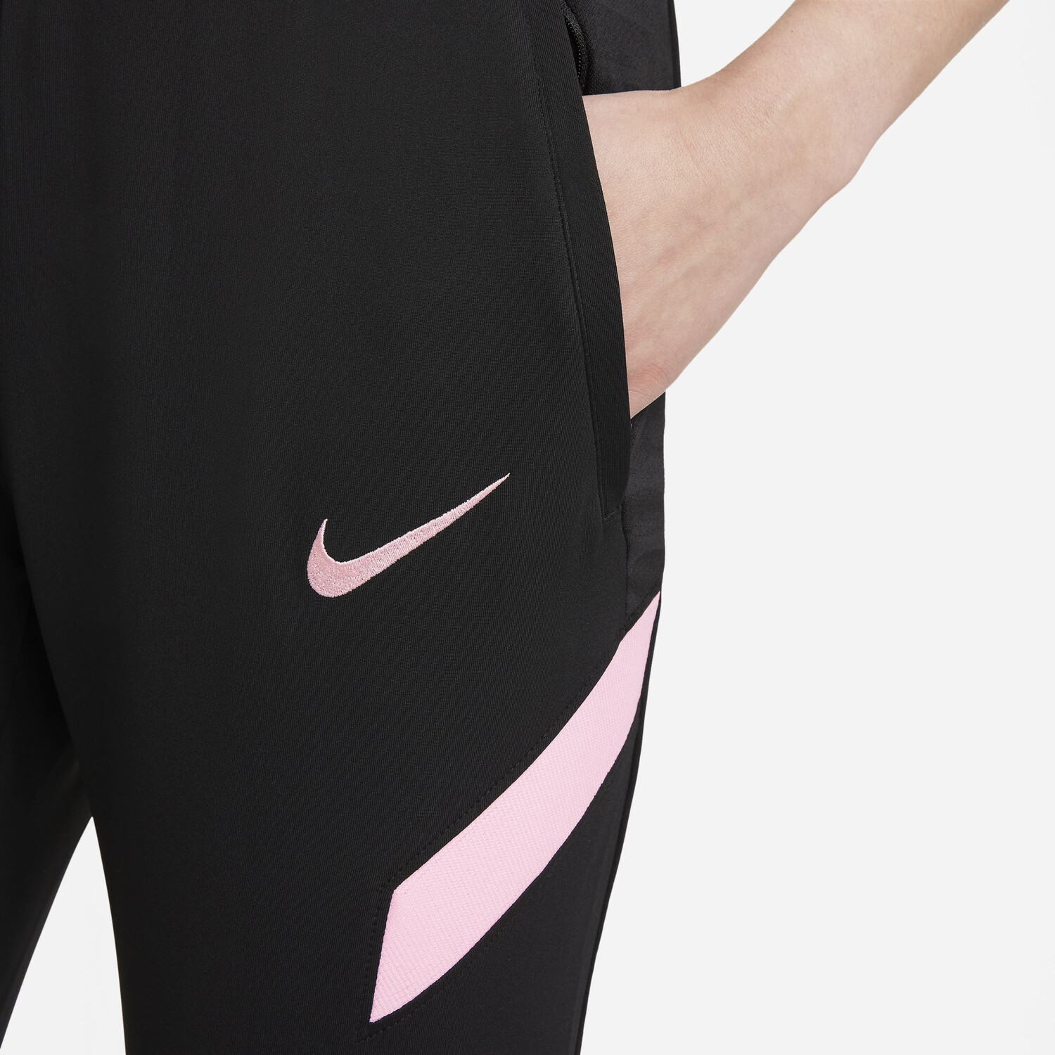 Pantalon surv??tement Femme PSG Strike noir rose 2021/22 sur Foot.fr
