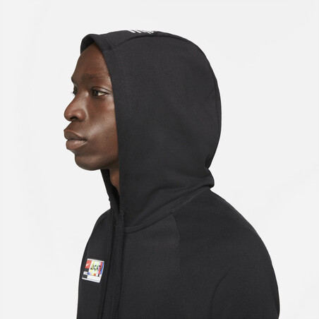 Veste à capuche Nike F.C. Joga Bonito noir