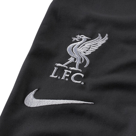 Pantalon survêtement junior Liverpool Academy gris blanc 2021/22