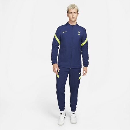 Ensemble survêtement Tottenham Woven bleu jaune 2021/22
